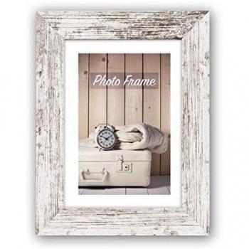 ZEP Marco de Fotos de Madera Nelson 6 Blanco Lavado 13x18cm V21576