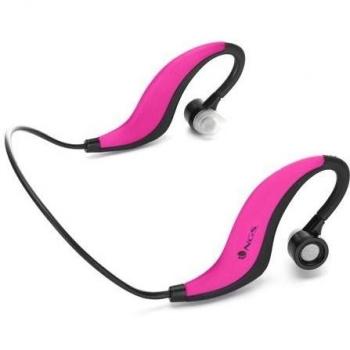 NGS PINKARTIKARUNNER - Auriculares de contorno de cuello, rosa