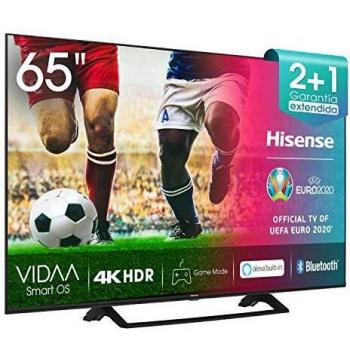 Hisense UHD TV 2020 65AE7200F - Smart TV Resolución 4K con Alexa integrada, Precision Colour, escalado UHD con IA, Ultra Dimming, audio DTS Virtual-X, Vidaa U 4.0