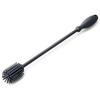 Cepillo para Botellas y Termos IBILI de Silicona, 31 cm, Mango Largo y Apto para Lavavajillas