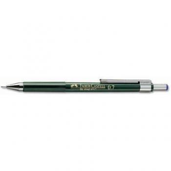 Faber-Castell CF10 PORTAMINE TK FINE 0 5 VERDE - Lápiz de color, paquete de 10 unidades