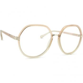 Chloé Unisex Glasses CH0131O 001 16 54 Orange Eyewear Frames Size: 54 MM