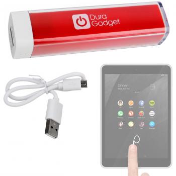 DURAGADGET Batería Externa Portátil 2600mAh Para Nokia N1 | Jolla Tablet + Cable MicroUSB A USB