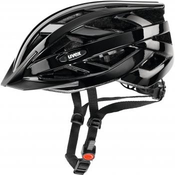 Uvex I-Vo Casco de Ciclismo, Unisex Adulto, Black, 56-60 cm
