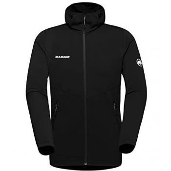 Mammut Aconcagua Light Men's Fleece Hooded Jacket - Black, 2XL