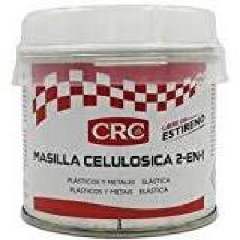CRC 33127-ES - MASILLA CELULOSICA 2 EN 1: Masilla reparación plásticos y metales. SIN ESTIRENO 250 g