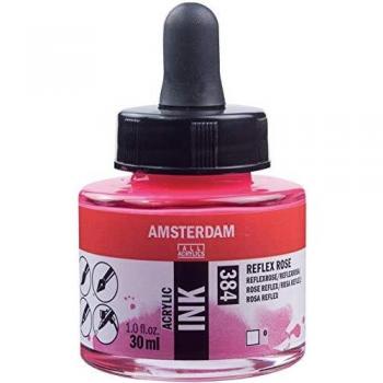 Amsterdam ACRYLC Ink REFLX Rose, Rosa Reflex, talla única