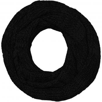 JACK & JONES JACRIB KNIT TUBE NOOS, Bufanda Hombre, Negro