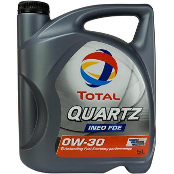 Aceite para motor Quartz Ineo FDE 0W-30, 5 litros