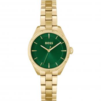 Reloj de Mujer Boss Sage 1502729 de Acero Dorado, Analógico, Pulsera de Acero