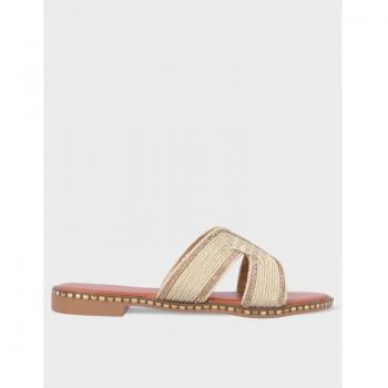 Sandalia Plana Exe P3376-6 Gold 37 Oro