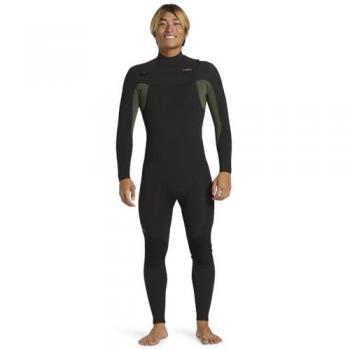 Traje neopreno Quiksilver Everyday Sessions 4/3mm Cz verde, características: grosor 4/3mm, color verde (Thyme), diseño para hombre, talla Medium