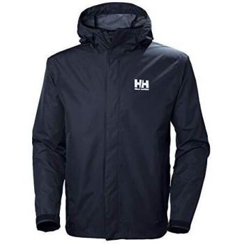 Helly Hansen Men's Seven J Navy Outdoor Rain Jacket - Size 2XL
