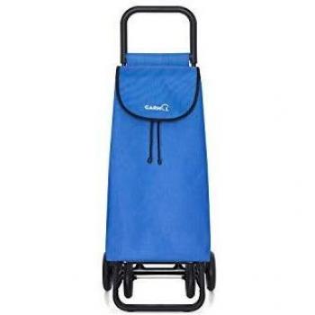 Garmol Carro Compra, Poliéster 1680D, Azul, 40x27x105 cm