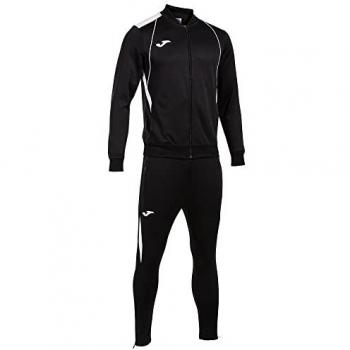 Chándal Joma Championship VII negro blanco para hombre y niño, disponible en talla infantil 4XS