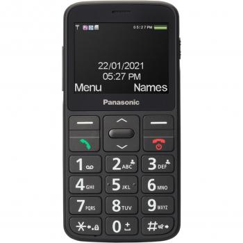 Teléfono móvil senior Panasonic KX-TU160 de fácil uso negro