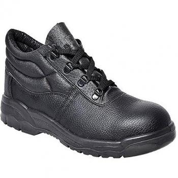 Portwest FW10 Screen Boot 45/10.5 S1P, Black, Size 45