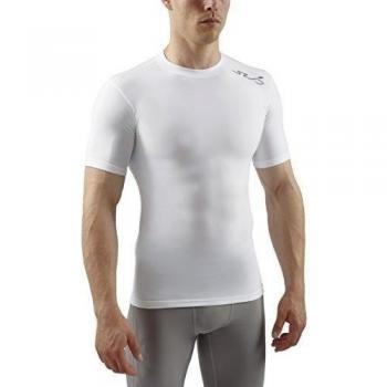 Sub Sports - Camiseta de compresión para hombre, talla M, color blanco