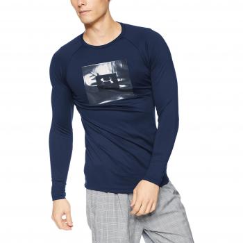 Under Armour UA tormenta ciclón CG tripulación Camisa de Manga Larga, Hombre, Academy / / Academy 408, M