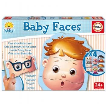Educa Borrás - Baby Faces, juego de mesa