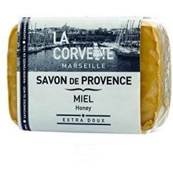 Jabón de Provence con Miel 100 g - La Corvette (6 uds + 1 regalo)