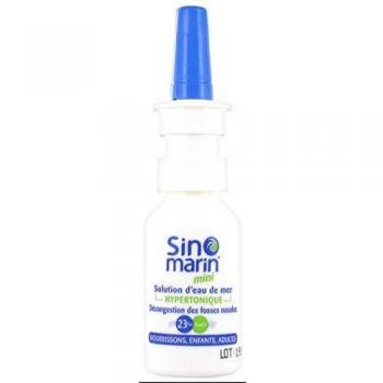 Solución Nasal Hipertónica Sinomarin Mini 30ml - Descongestionante de Agua de Mar