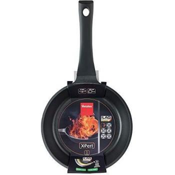 Metaltex XPERT - Sartén Aluminio Fundido 22 cm, antiadherente 3 capas, Full Induction válido para todo tipo de cocinas