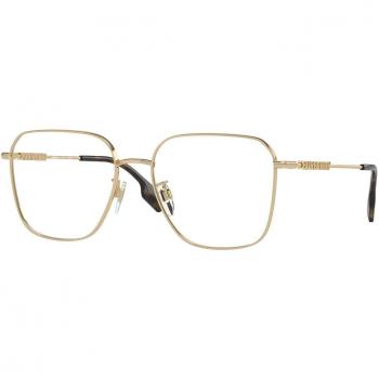 Burberry BE1382D Asian Fit 1109 Women’s Eyeglasses Gold Size 55 (Frame Only) - Blue Light Block Available
