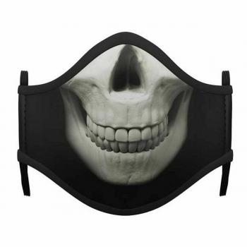 Mascarilla de Tela Reutilizable Esqueleto 10-12 Años
