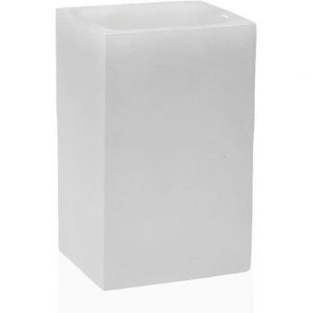 Portacepillos de Dientes Versa Blanco Resina 6 x 11 x 7,2 cm