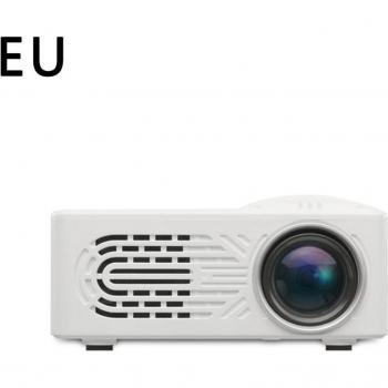 Mini proyector portátil para entretenimiento en casa, cine en casa, 320x240 píxeles, compatible con 1080P, HDMI y USB