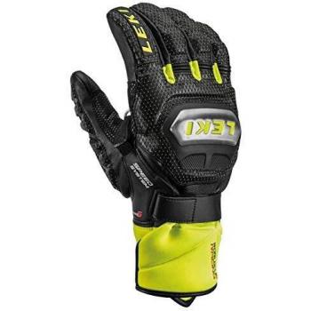 Guantes Leki Worldcup Race Ti S Speed System Negros y Amarillos - Talla 7.5