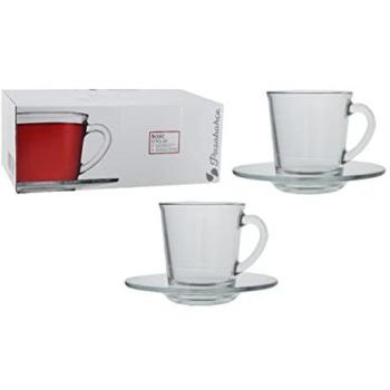 Juego de 6 Tazas de Café Basic (190 ml) Pasabahce