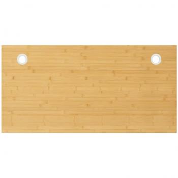 Tablero de escritorio de bambú 100x50x4 cm vidaXL Marrón