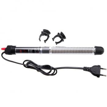 Termostato de Temperatura Ajustable 25# 220-240V con Varilla Calefactora Sumergible de 25W/50W/100W/200W/300W para Acuario y Tanque de Agua