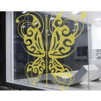 Vinilo décorativo para cristal no.JO74 Butterfly Tape 96x365cm, Farbe:Frosted;Größe:365cm x 96cm