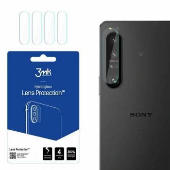 Protector de Lente 3MK para Cámara Sony Xperia 1 IV - Película de Vidrio Templado (4 Piezas)