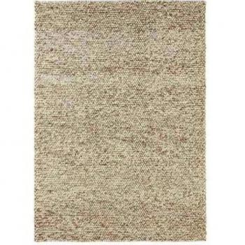 Alfombra Escandinava de Lana Natural Beige - 120 x 170 cm