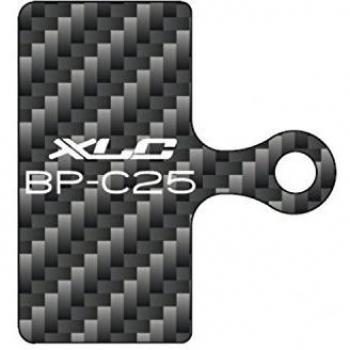 XLC Scheibenbremsbeläge Pro Bp-c25 Material de Bicicleta, Unisex Adulto, Negro, Talla única