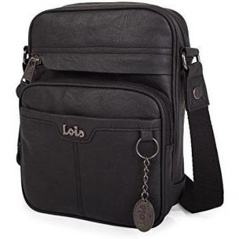 LOIS - 21825 BANDOLERA, Color Negro