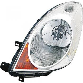 Faro Delantero PRASCO DS3504803 H4 Amarillo para NISSAN Note I Circulación a la Derecha