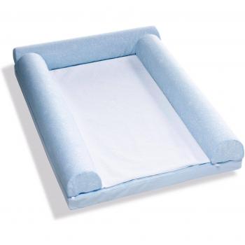 Alondra 631-061 - Cambiador bebé textil estampado, color azul celeste