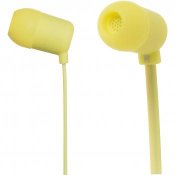 Mysound 497442 Auriculares In-Ear con Micrófono, Color Amarillo