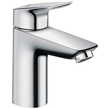 Hansgrohe 71102000 Logis grifo de lavabo 100 CoolStart con vaciador automático, cromo