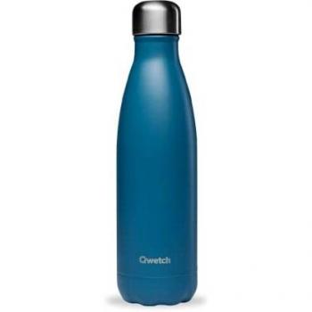 Botella Térmica Isotérmica 500 ml Azul Canard Mate - Inox, 24h Frío y 12h Calor, Ecológica y Reutilizable