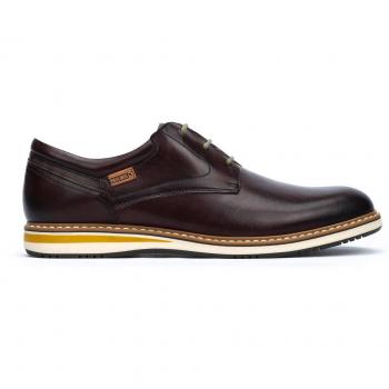 Pikolinos Avila Men's Calfskin Leather Dress Shoes with Cushioned Removable Insole