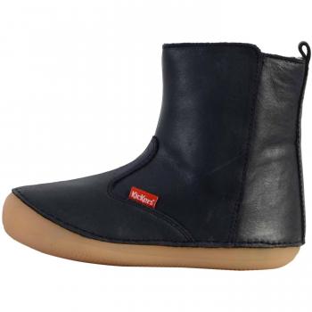 Botas bajas para niños Kickers Socool Cho, cuero, color azul, talla 21