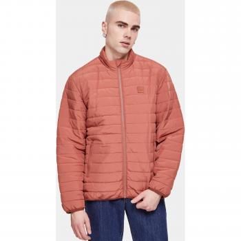 Urban Classics Lightweight Terracotta Bubble Jacket for Men 2XL