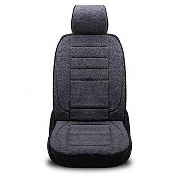 GAOFEI Cojín calefactor para coche con controlador de temperatura de 3 vías , single seat elegant grey