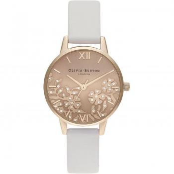 Olivia Burton Ladies Bejewelled Lace Watch (30 mm)
